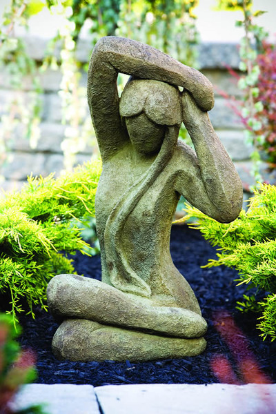Garden Grace Contemporary Female Sculpture Rendition